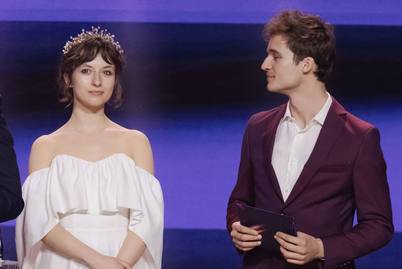 Katarzyna Sienkiewicz i Jacek Sienkiewicz, wokaliści zespołu Kwiat Jabłoni Katarzyna Sienkiewicz i Jacek Sienkiewicz, wokaliści zespołu Kwiat Jabłoni