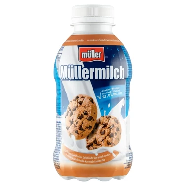 Müller Müllermilch Napój mleczny o smaku czekolada-karmel-ciasteczka 400 g - 2
