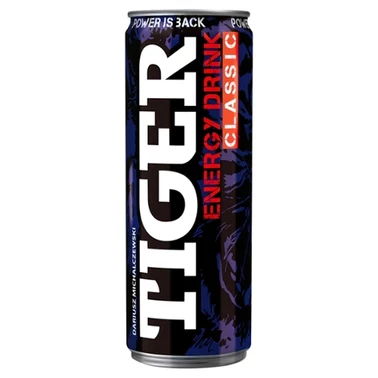 Tiger Energy Drink Classic Gazowany napój energetyzujący 250 ml - 0
