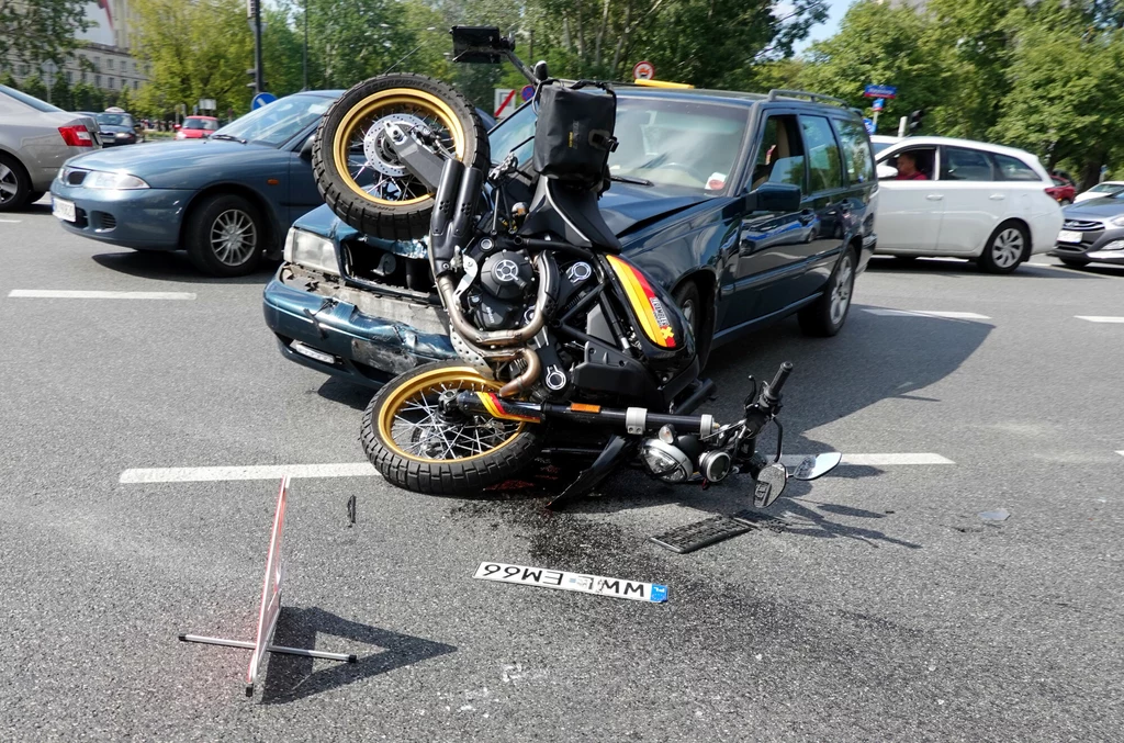 Motocykliści stanowią niewielką, ale szczególnie zagrożoną grupę uczestników ruchu