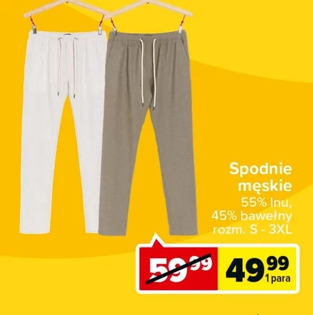 Spodnie męskie TEX