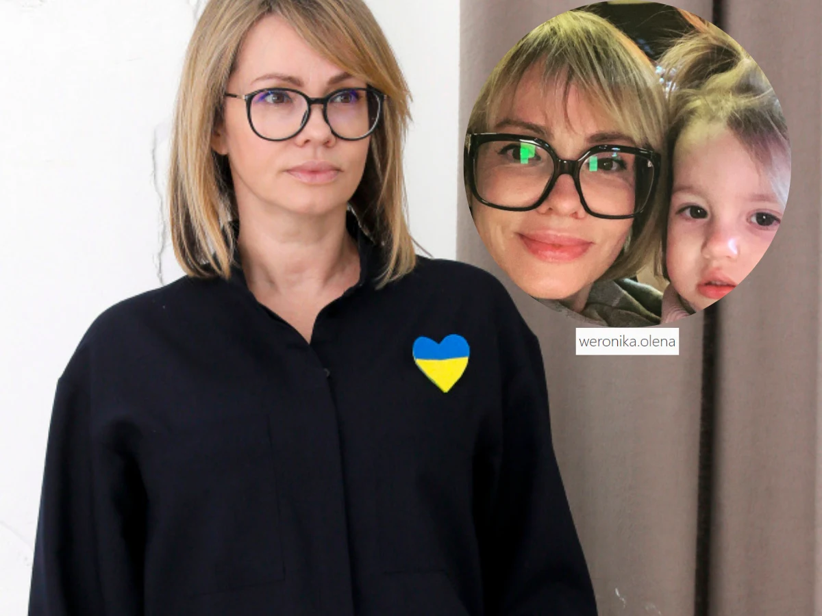 Weronika Marczuk z córką na IG @weronika.olena/ Weronika Marczuk z córką na IG @weronika.olena/