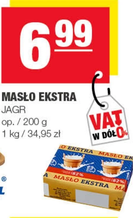 Jagr Masło ekstra 200 g