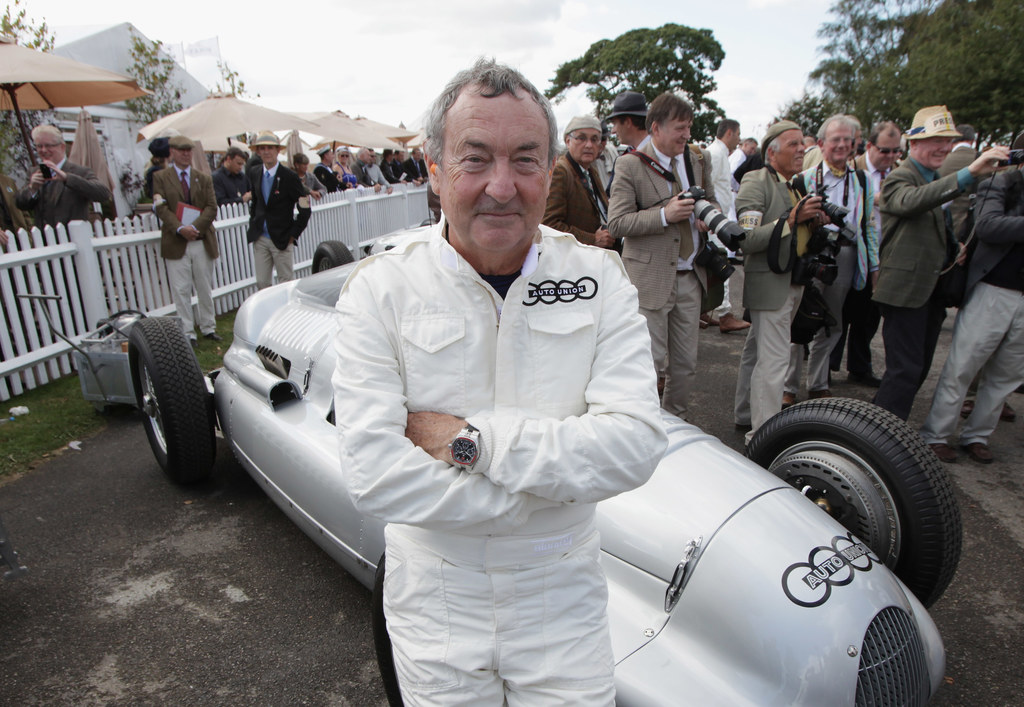 Nick Mason podczas Goodwood Revival w 2012 roku