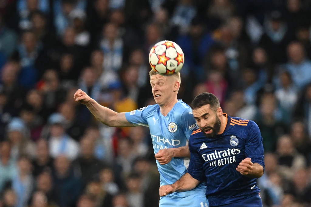 Liga Mistrzów: Real Madryt - Manchester City. Kiedy rewanżowy mecz półfinałowy? O której godzinie początek? Na zdjęciu Ołeksandr Zinczenko (City) i Daniel Carvajal (Real) Liga Mistrzów: Real Madryt - Manchester City. Kiedy rewanżowy mecz półfinałowy? O której godzinie początek? Na zdjęciu Ołeksandr Zinczenko (City) i Daniel Carvajal (Real)