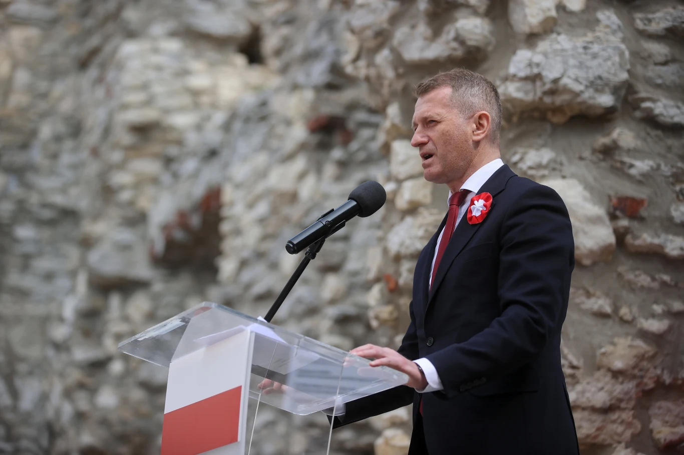 Ireneusz Raś (Centrum dla Polski) przemawiał podczas konwencji Koalicji Polskiej Ireneusz Raś (Centrum dla Polski) przemawiał podczas konwencji Koalicji Polskiej