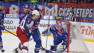 Mecz rosyjskiej ligi KHL