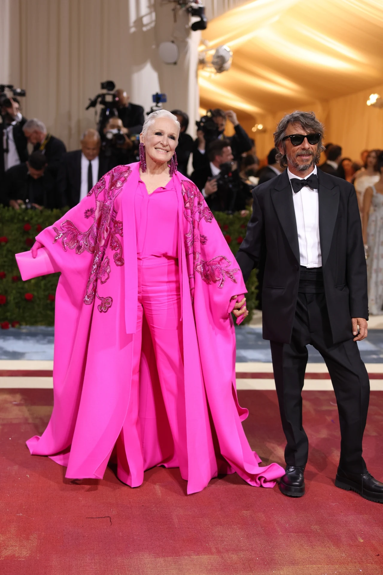 Met Gala 2022: Glen Close i Pierpaolo Piccioli z domu mody Valentino