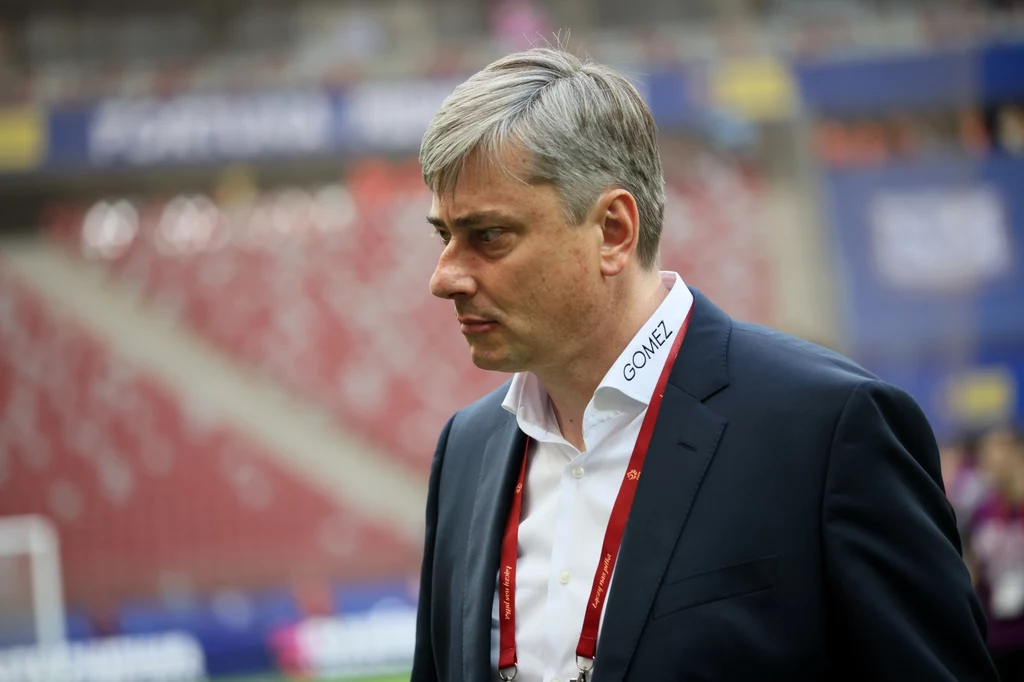 Trener Lecha Poznań Maciej Skorża