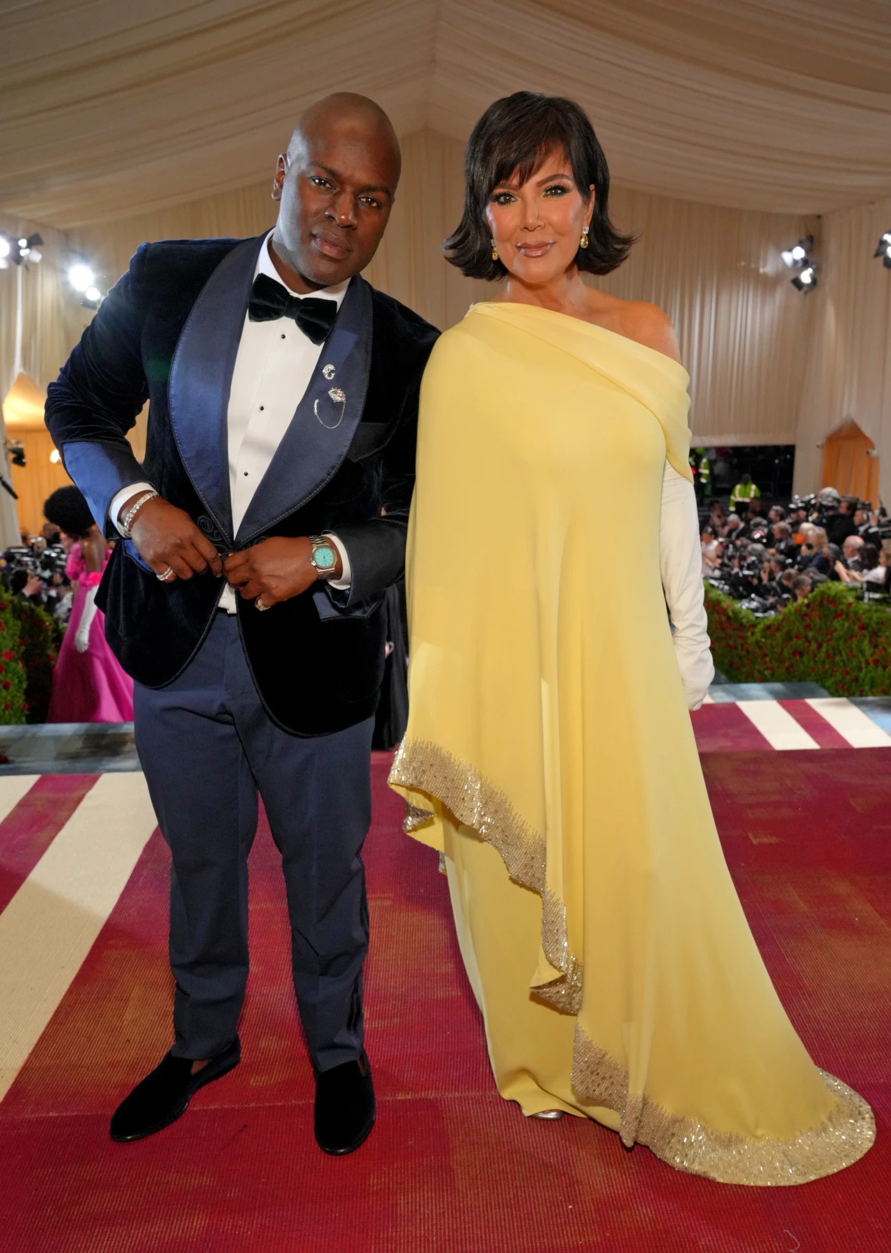 Corey Gamble i Kris Jenner