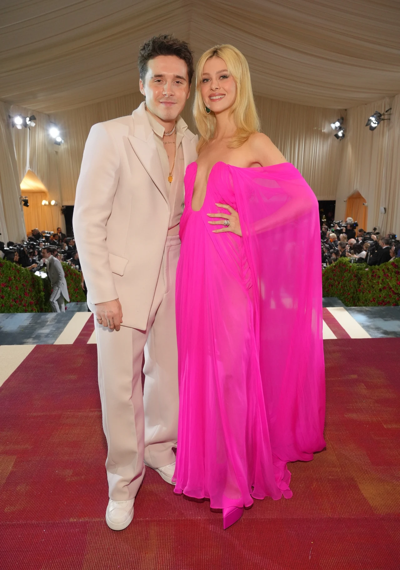 Brooklyn Beckham Peltz i Nicola Beckham Peltz