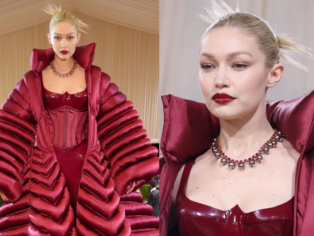 Gigi Hadid w dziwacznej kreacji na Met Gala 2022
