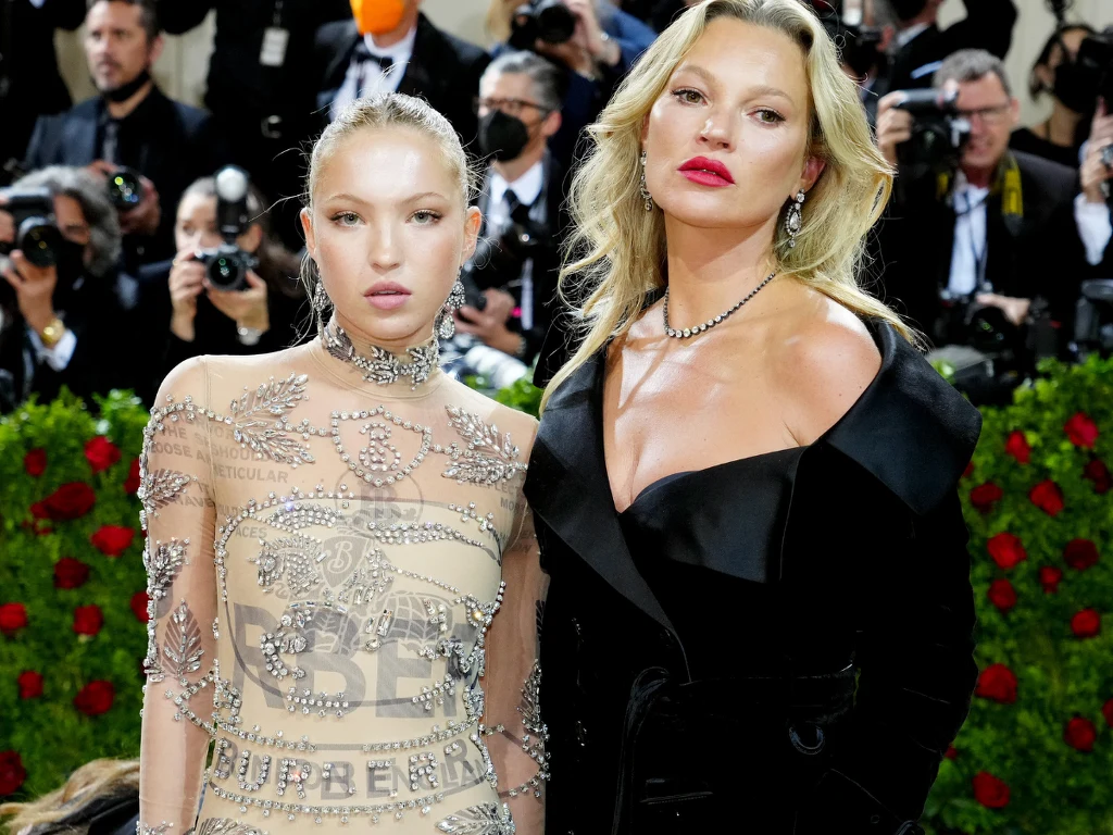 Kate Moss z córką, Lilą Grace Moss