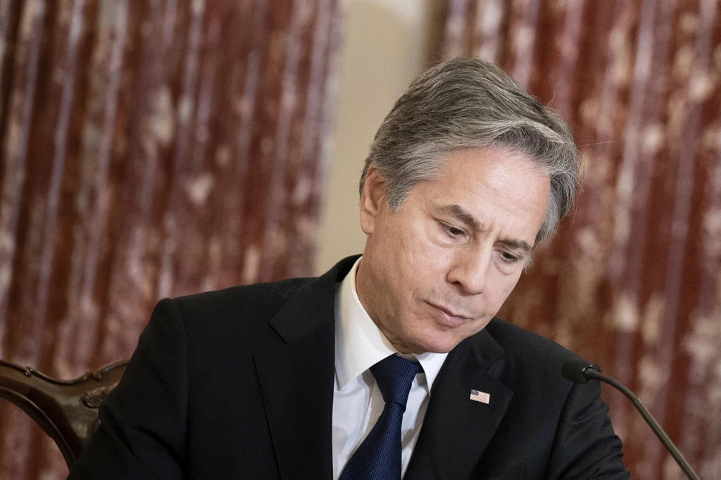 Sekretarz stanu USA Antony Blinken Sekretarz stanu USA Antony Blinken