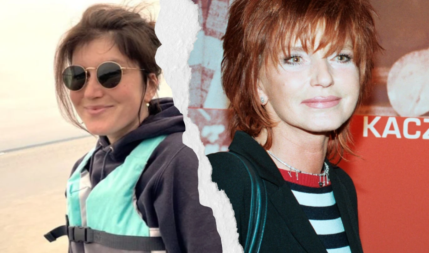 Ewa Sałacka z córką Matyldą Kirstein Ewa Sałacka z córką Matyldą Kirstein