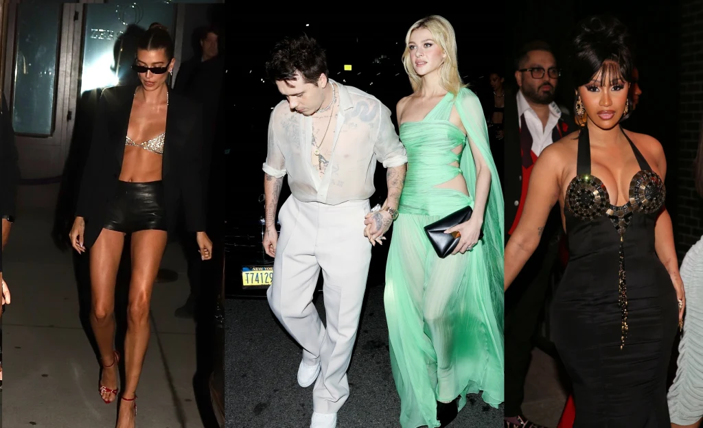 Hailey Bieber, Nicola Peltz i Brooklyn Beckham, Cardi B