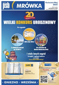 Gazetka promocyjna PSB Mrówka - PSB Mrówka - Gniezno, Września - ważna do 14-05-2022