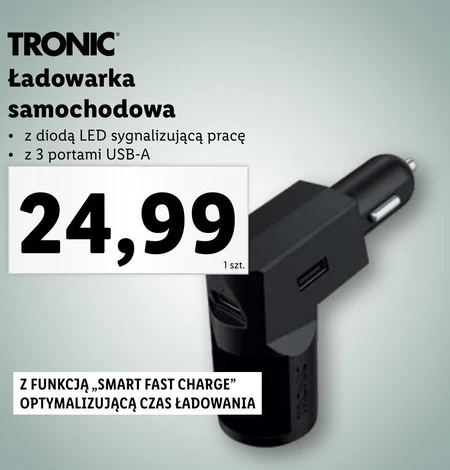 Ładowarka samochodowa Tronic