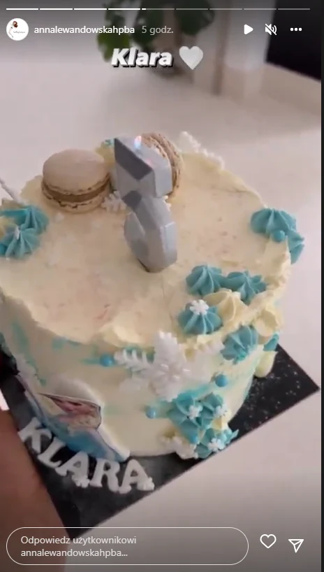 Anna Lewandowska ukazała, jak wyglądają urodziny jej córki Klary. Foto: IG @annalewandowskahpba