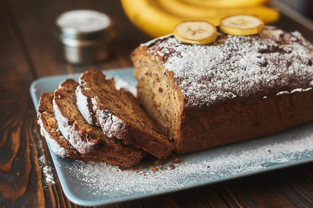 Chleb bananowy może być upieczony w wersji mniej kalorycznej