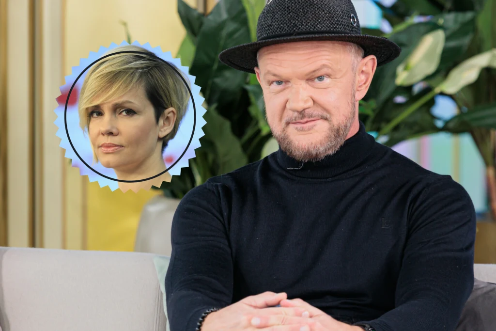 Cezary Pazura i Weronika Marczuk Cezary Pazura i Weronika Marczuk