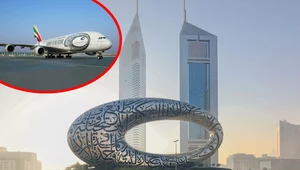 Muzeum Przyszłości w Dubaju na dziesięciu samolotach Airbus A380