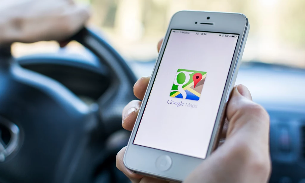 Google Maps na Android Auto