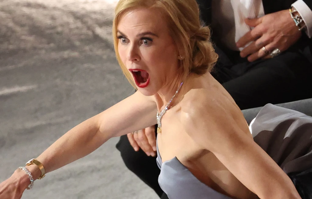 Nicole Kidman podczas oscarowej gali w 2022 roku Nicole Kidman podczas oscarowej gali w 2022 roku