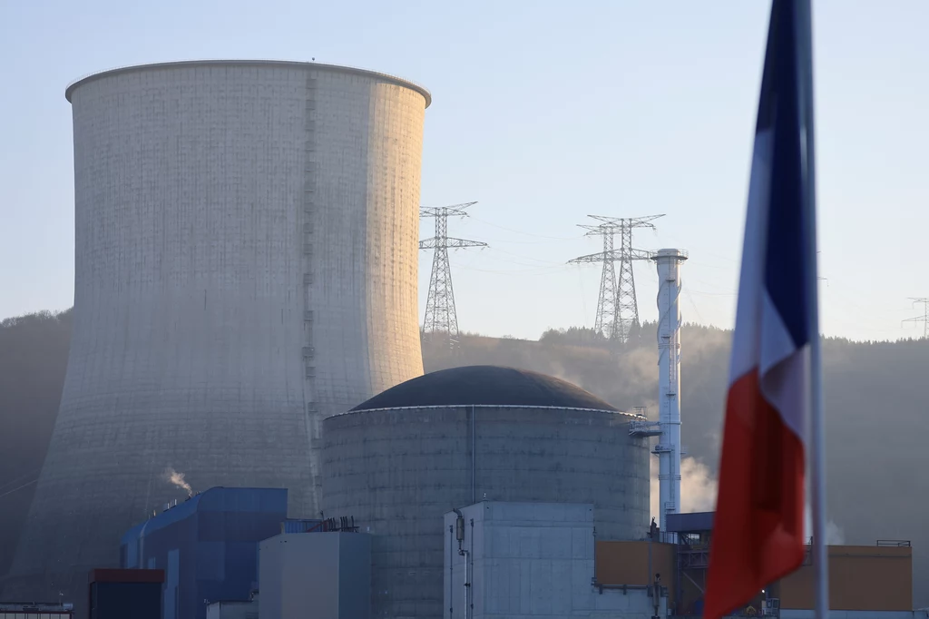 Elektrownia jądrowa we Francji.