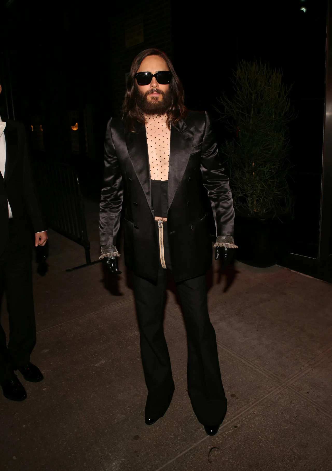Met Gala 2022: Jared Leto na afterparty w czerni Met Gala 2022: Jared Leto na afterparty w czerni
