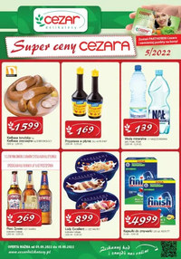 Gazetka promocyjna Delikatesy CEZAR - Super ceny Cezara    - ważna do 18-05-2022