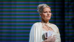 "Mąż i żona": Małgorzata Kożuchowska na próbie spektaklu