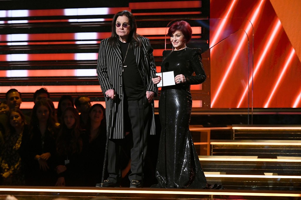 Ozzy Osbourne z żoną Sharon