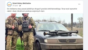 Passat z Bełchatowa na wojnie w Ukrainie. Samochód uratował wiele istnień 