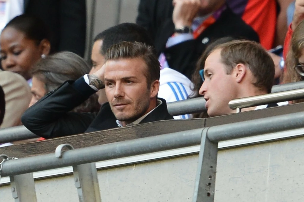 Książę William i David Beckham pozostają w bliskich kontaktach od wielu lat 