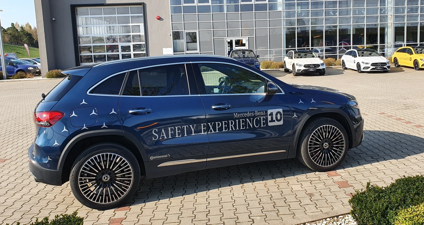 Mercedes-Benz Safety Experience - elektryczne EQA Mercedes-Benz Safety Experience - elektryczne EQA