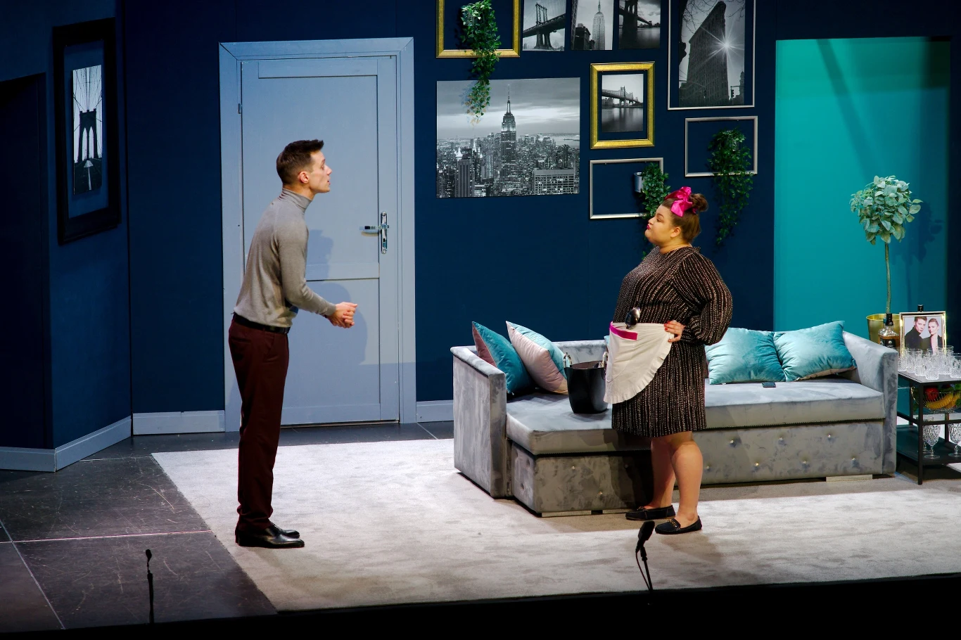 Michał Mikołajczak: Premiera sztuki "Pomoc domowa" w Warszawie 