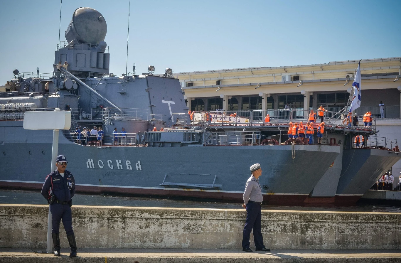 Okręt flagowy Floty Czarnomorskiej krążownik Moskwa został zatopiony przez Ukraińców
Okręt flagowy Floty Czarnomorskiej krążownik Moskwa został zatopiony przez Ukraińców
