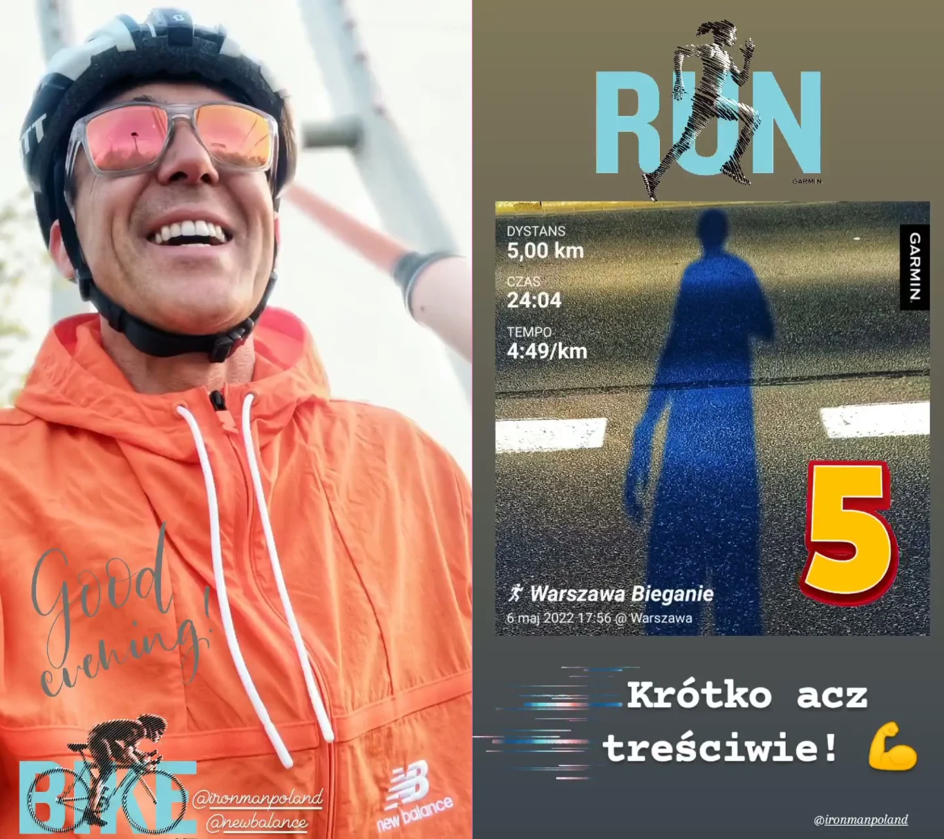 Maciej Kurzajewski szykuje się do Ironmana?