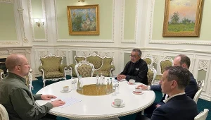 Szef WHO spotkał się m.in. z premierem Ukrainy Denysem Szmyhalem