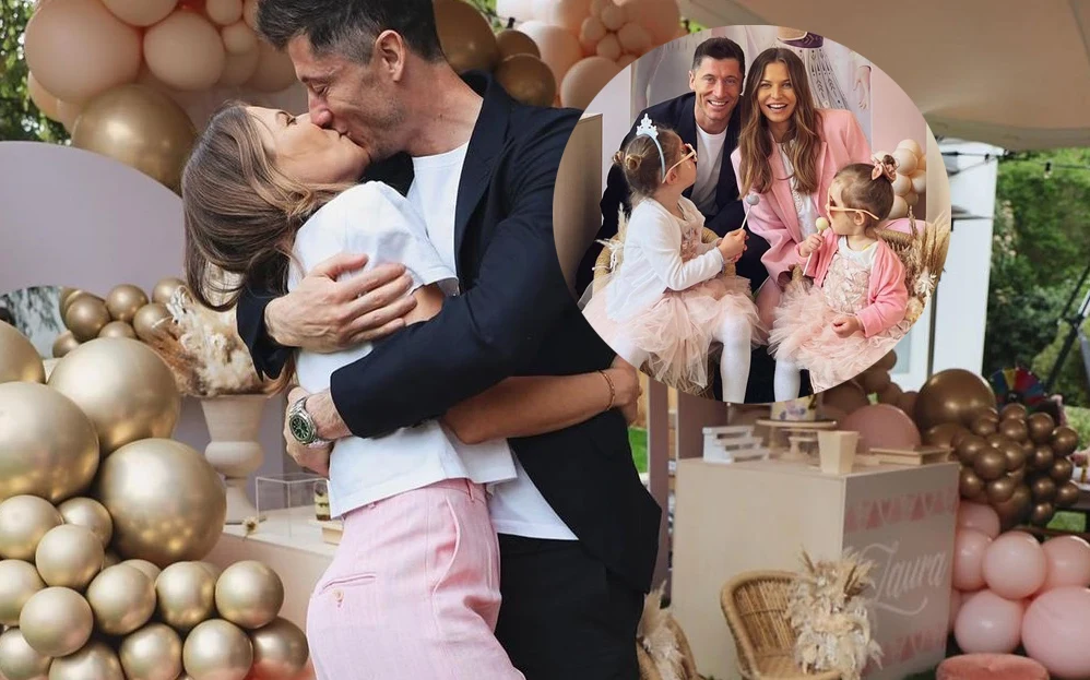 Anna i Robert z córkami Anna i Robert z córkami