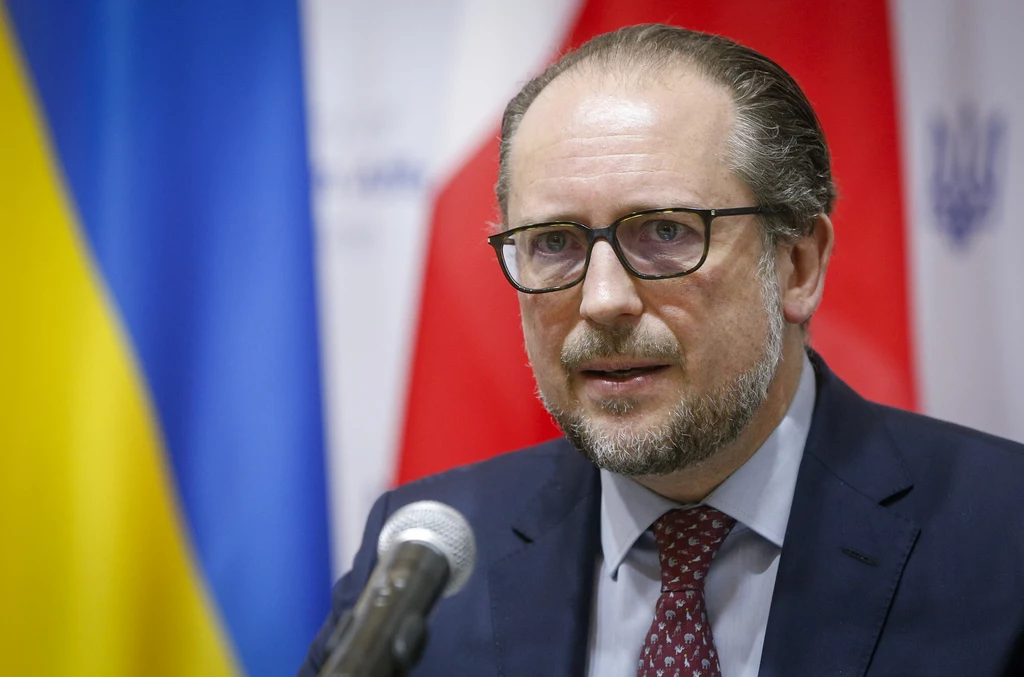 Szef austriackiego MSZ Alexander Schallenberg Szef austriackiego MSZ Alexander Schallenberg