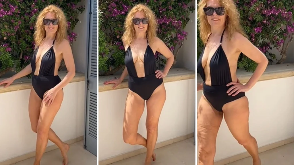 Dorota Chotecka pochwaliła się figurą Dorota Chotecka pochwaliła się figurą