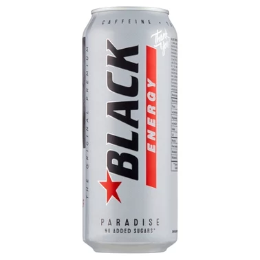 Black Energy Zero Sugar Paradise Gazowany napój energetyzujący 500 ml - 4