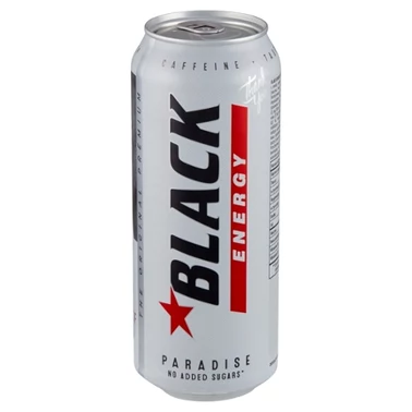 Black Energy Zero Sugar Paradise Gazowany napój energetyzujący 500 ml - 3