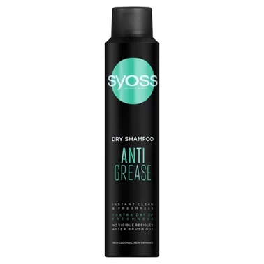 Syoss Anti Grease Suchy szampon do włosów przetłuszczających się 200 ml - 0
