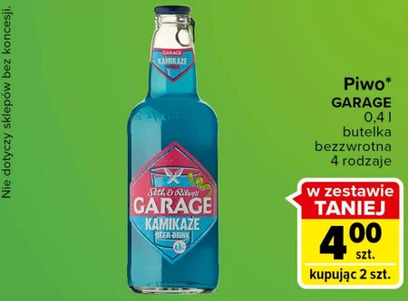 Seth & Riley's Garage Mix piwa i napoju o smaku blue curacao i limonki 400 ml