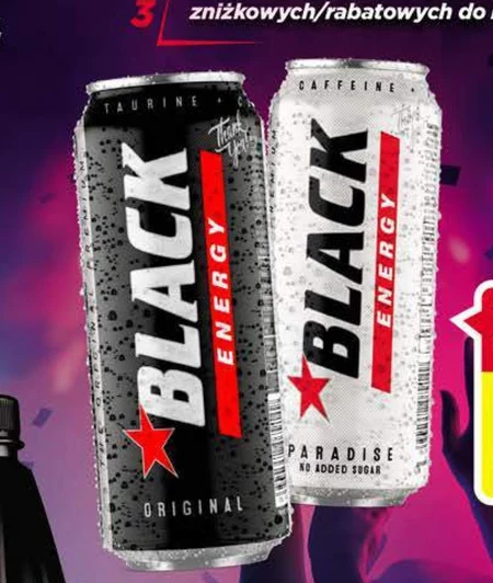 Napój energetyczny Black