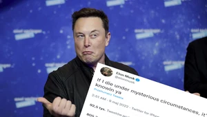 Elon Musk nie wyklucza, że "umrze w zagadkowych okolicznościach"