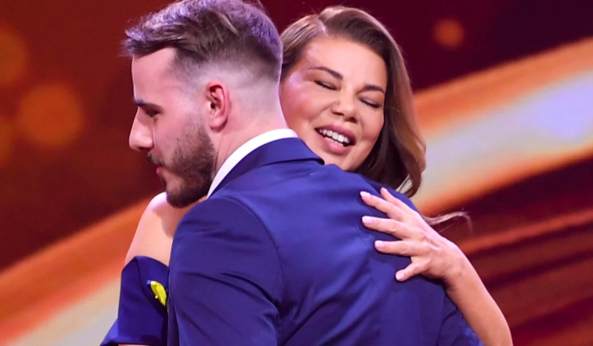 Krystian Ochman i Edyta Górniak